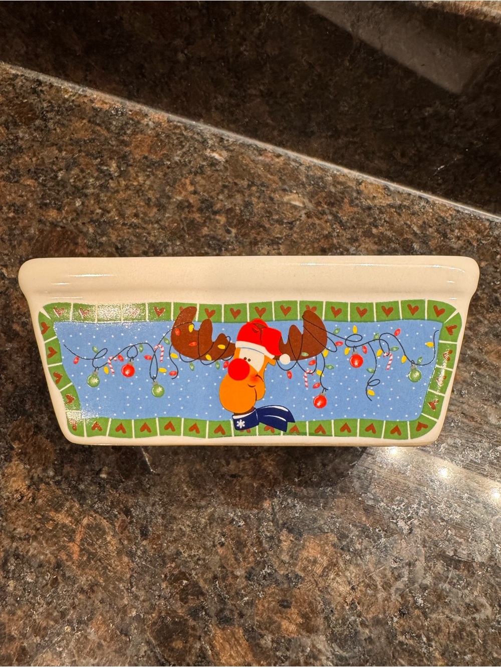 Christmas - Michael’s Festive Reindeer Ceramic Bowl